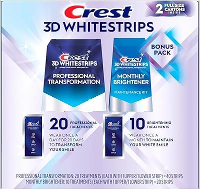Crest - 3D Whitestrips Professional Transformation