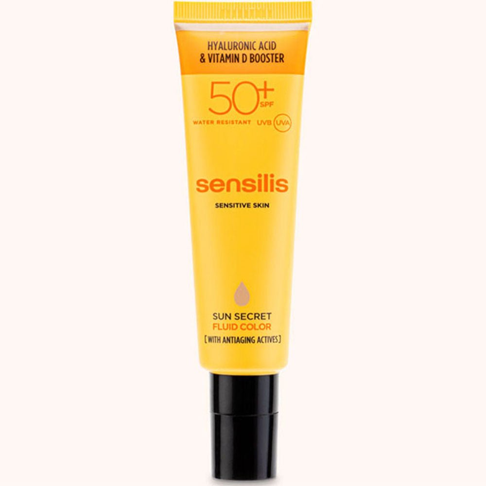SENSILIS_FLUID_COLOR.jpg Sensilis - Sun Secret Fluid SPF 50+ teinte – Image 1