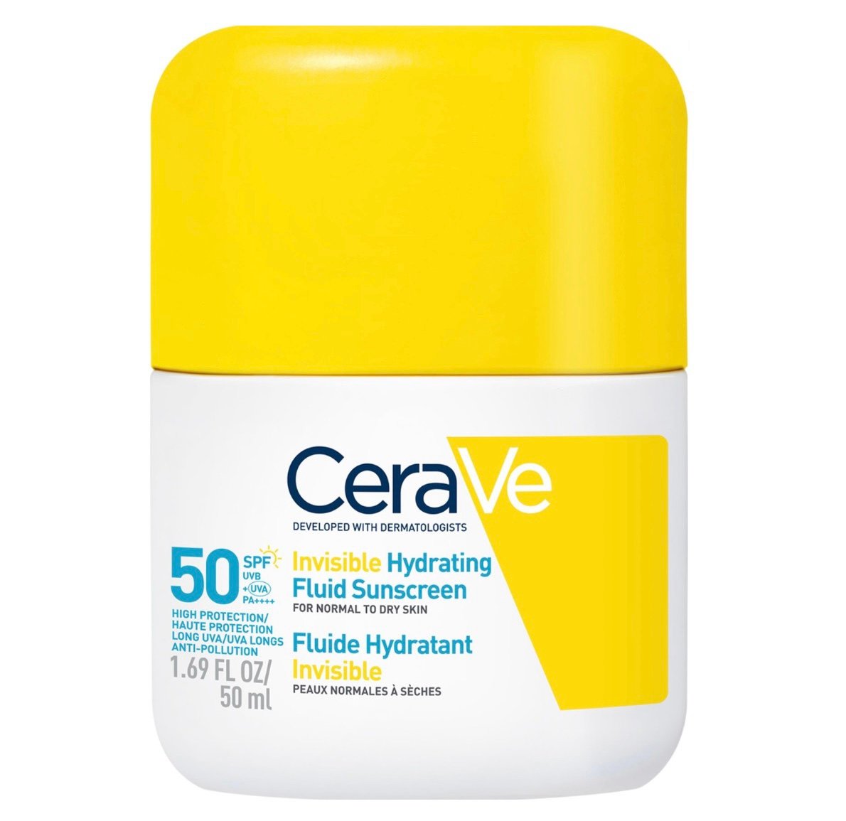 50a25916-0421-4d70-9894-7d18f617ad27 CERAVE - Fluide Hydratant Invisible SPF50 – Image 1