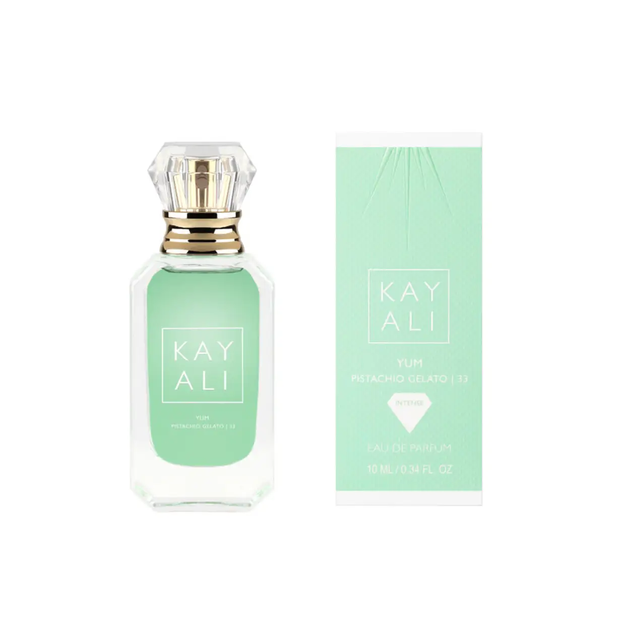 KAYALI-Yum-Pistachio-Gelato-33-EDP-Intense (1) KAYALI Yum Pistachio Gelato 33 EDP Intense / Travel Size (10ml) – Image 1
