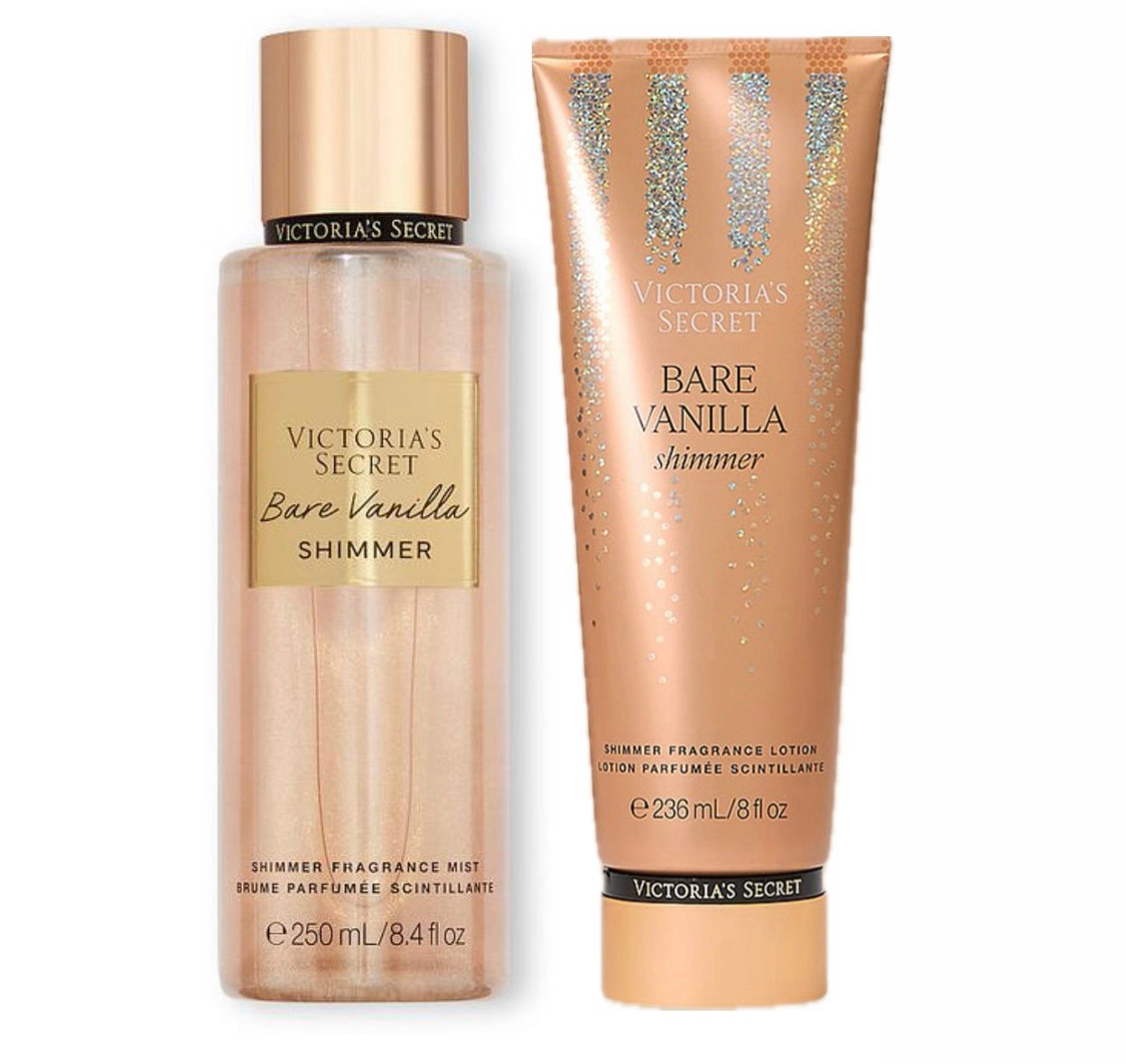 9ea91ce4-0c2d-49b3-ac44-dc2703241bbd Victoria's Secret - BARE
VANILLA shimmer - Duo – Image 1
